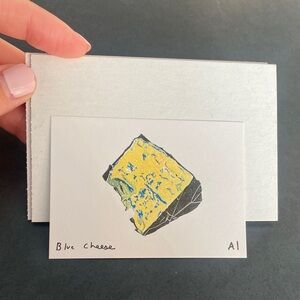 Anastasia INCIARDI - Mini Print - Blue Cheese